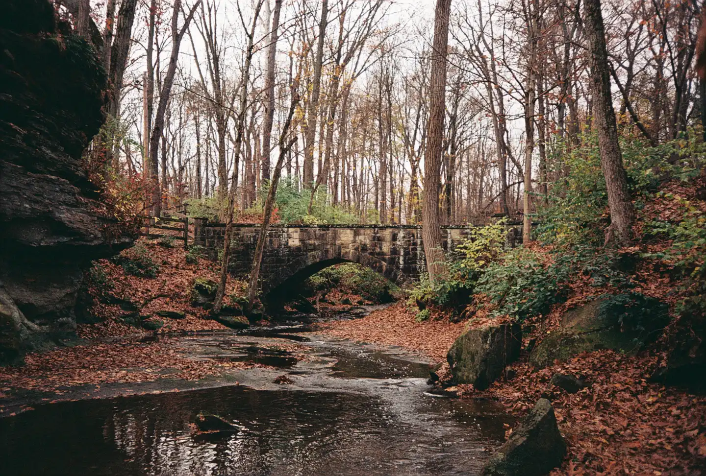 Stone Bridge at The Falls
