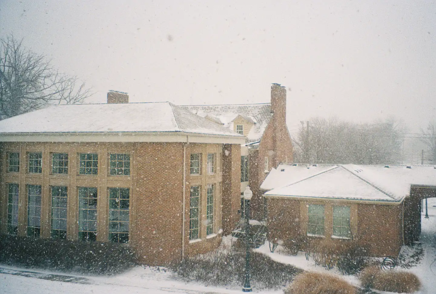 Heavy Snow on Campus
