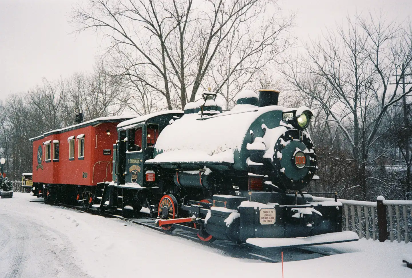 Train in Downtown Olmsted Falls