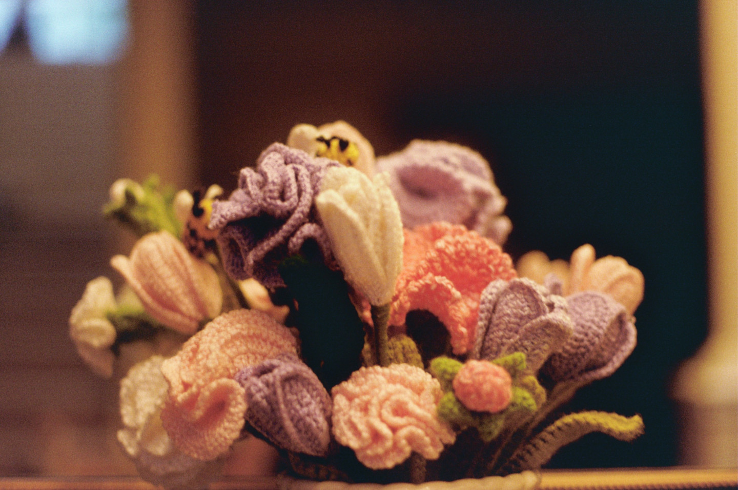 More Knit Flowers