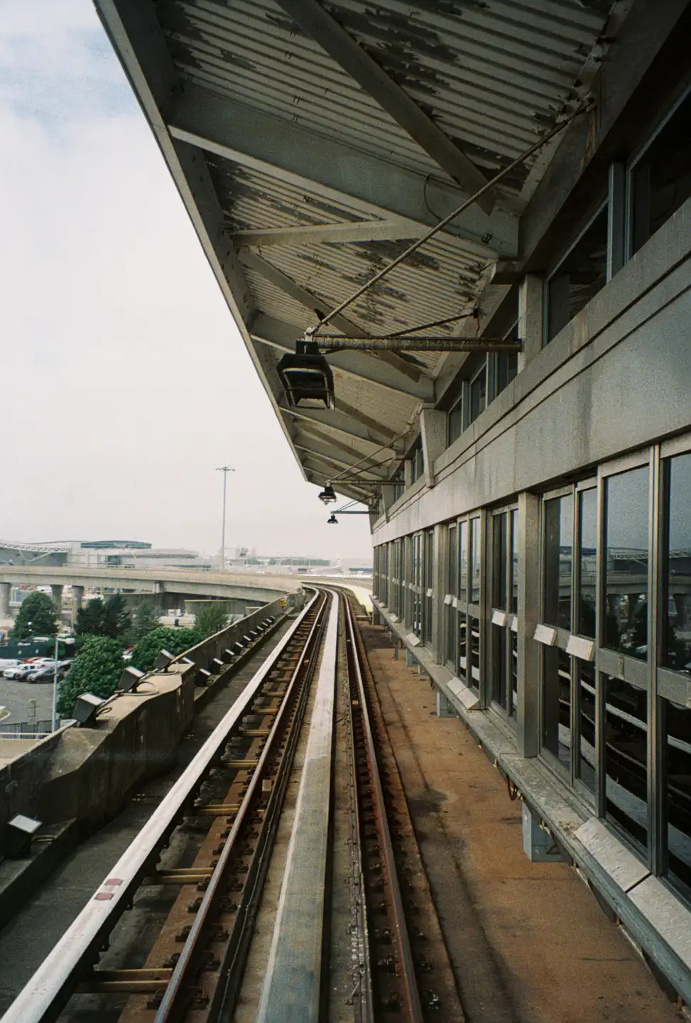Tram at JFK Airport