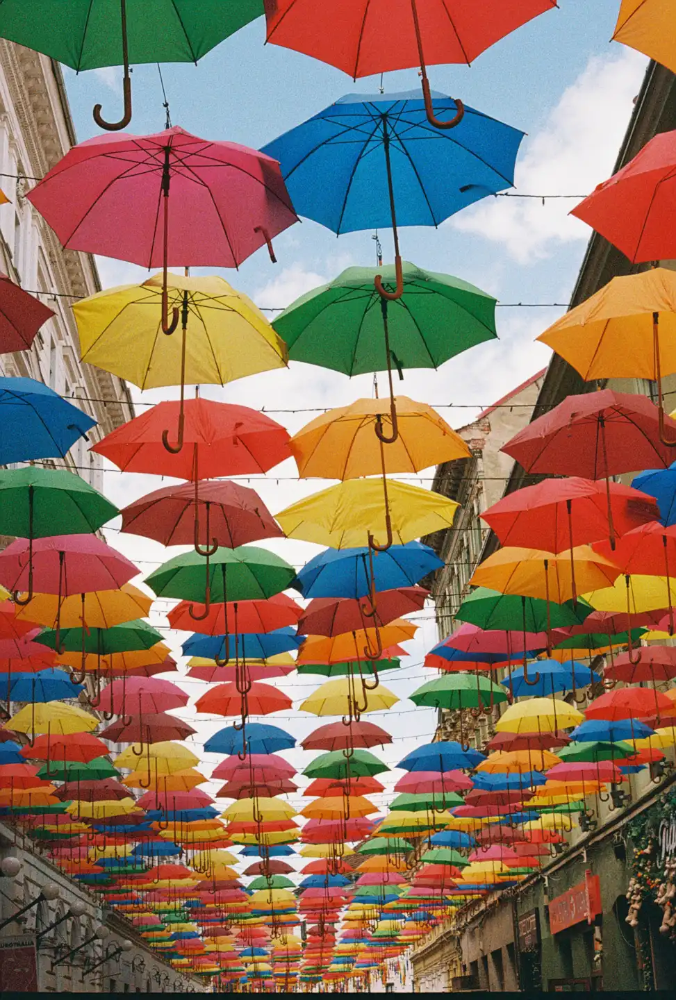 Shaded by the Umbrellas