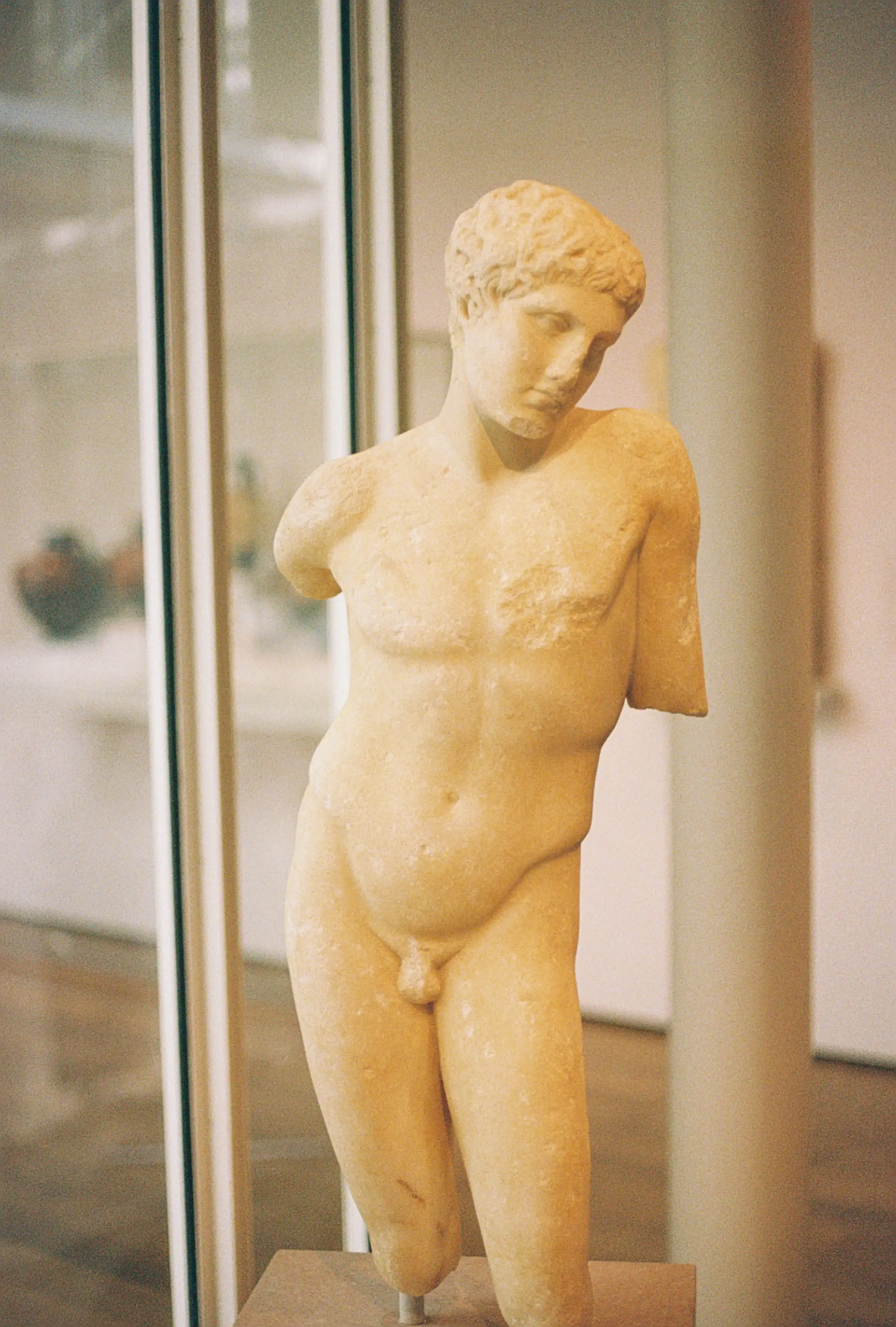 Young Athlete in Repose